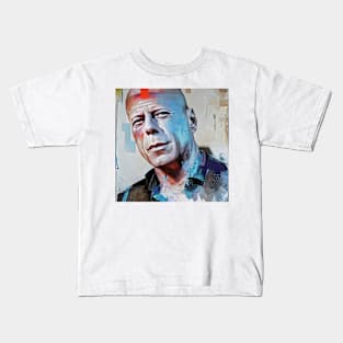 Portrait of  Bruce Kids T-Shirt